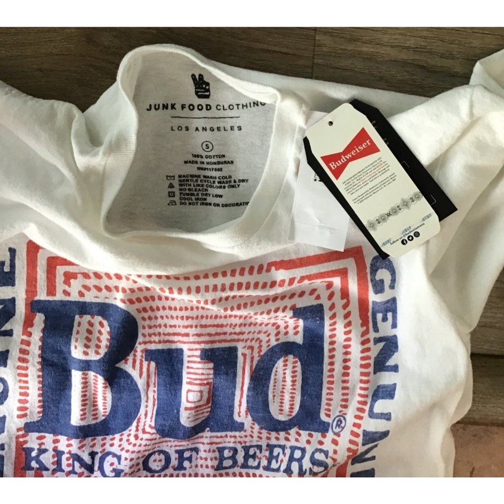 JUNK FOOD CLOTHING -MEN'S SHORT SLEEVE GRAPHIC T-SHIRT SIZE SMALL-NWT - Picture 3 of 6